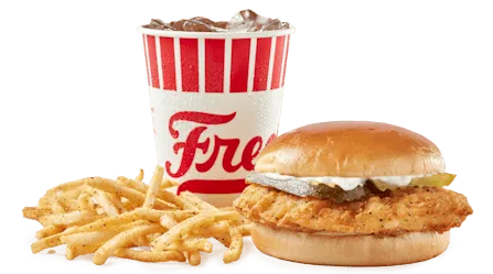 Home 35 Senior Crispy Chicken Sandwich Meal