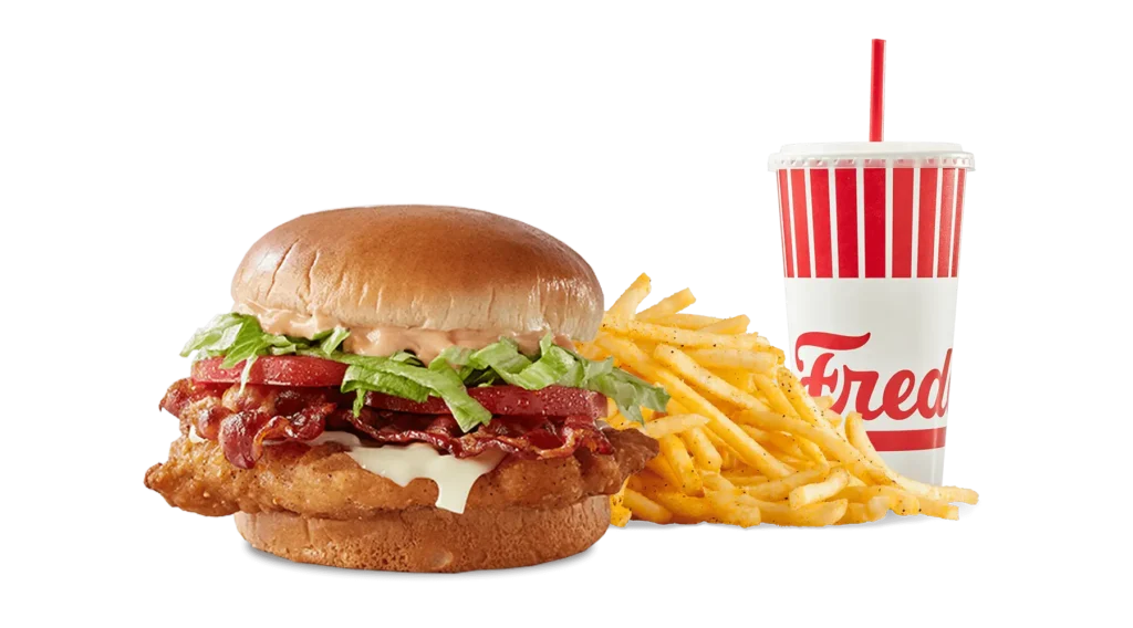 Crispy Chicken Club Sandwich Combo