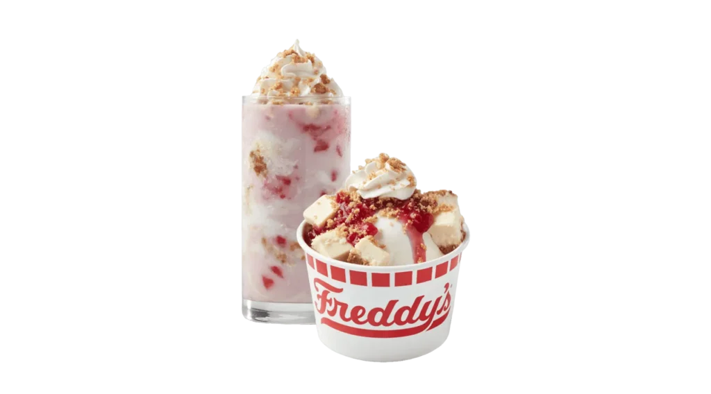 FROZEN CUSTARD 8 Strawberry Dreamcake