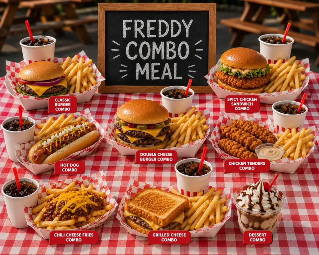 Freddy's combo meal